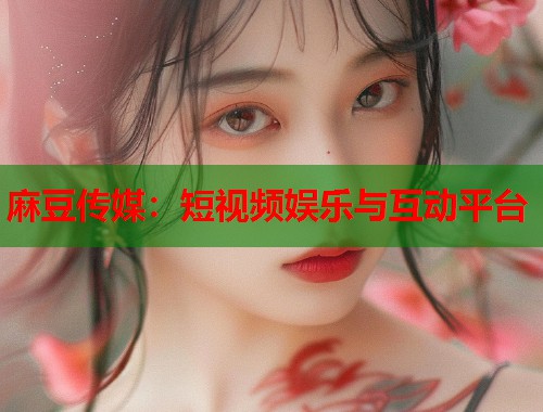 麻豆傳媒：短視頻娛樂與互動(dòng)平臺(tái)  第1張
